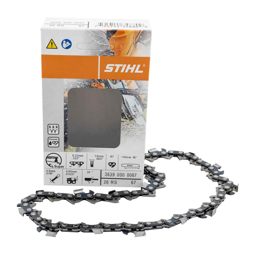 Stihl 36390000067 Sägekette .325 1,6 mm 67 GL Stihl 36390000067 Sägekette .325 1,6 mm 67 GL